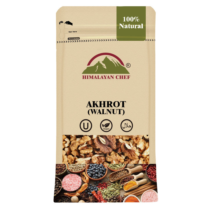 Walnut without Shell (Akhrot Giri) - 0.2 lbs (100g) | Himalayan Chef