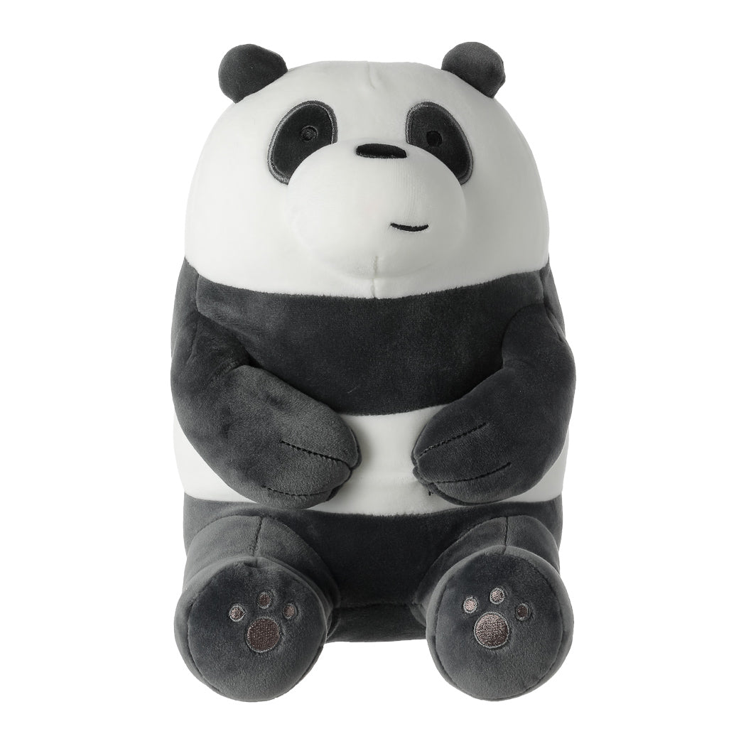 We Bare Bears Panda Sitting Pose Plush Toy | WBM MART