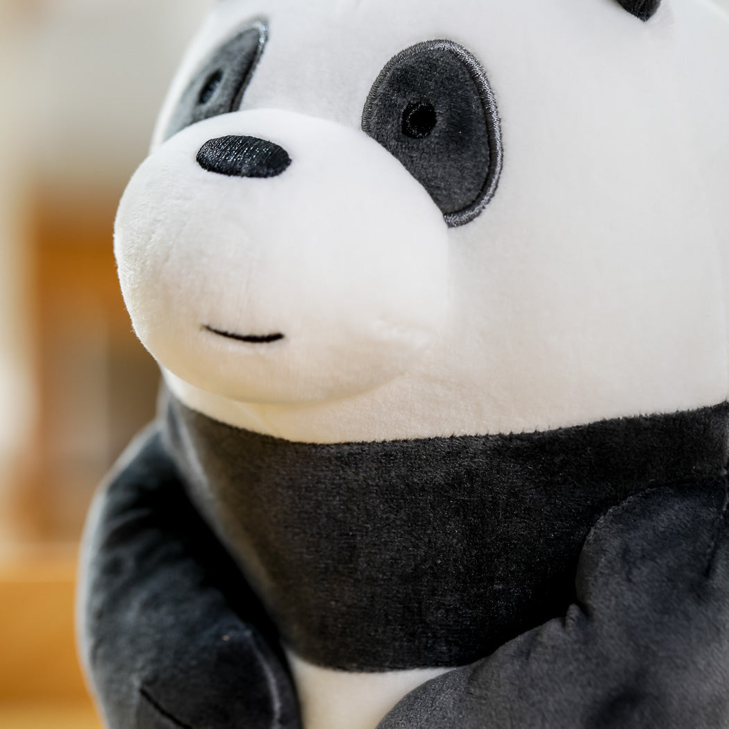 We Bare Bears Panda Sitting Pose Plush Toy | WBM MART
