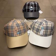 We Bare Bears Grizz Checked Baseball Cap | WBM MART