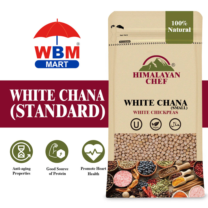 White Chana (Standard) - 2 lbs (908g) | Himalayan Chef