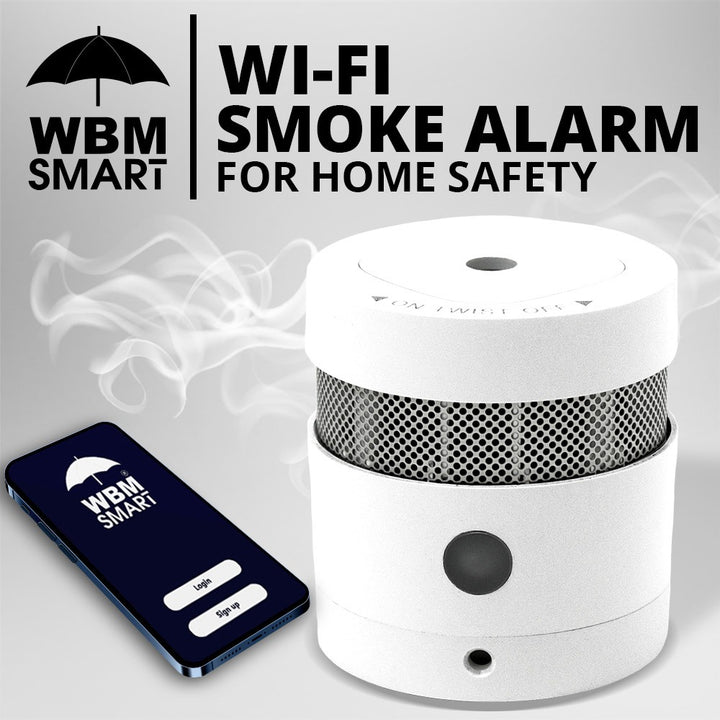 Wi-Fi Smoke Alarm | WBM Smart
