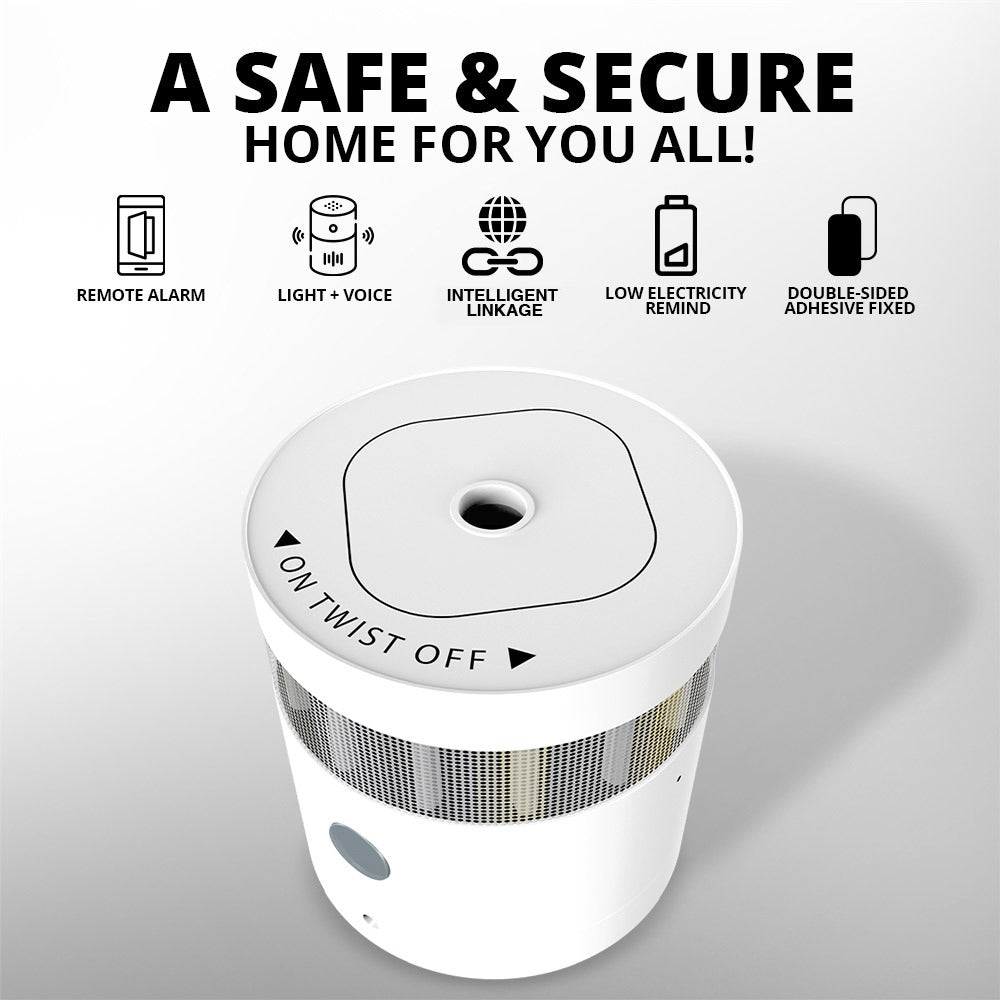 Wi-Fi Smoke Alarm | WBM Smart