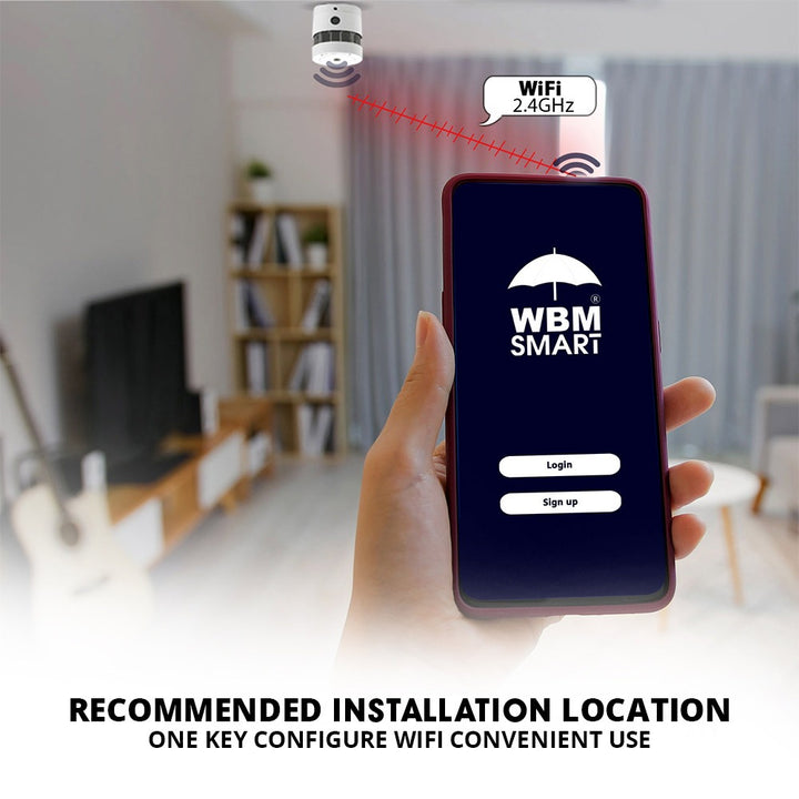 Wi-Fi Smoke Alarm | WBM Smart