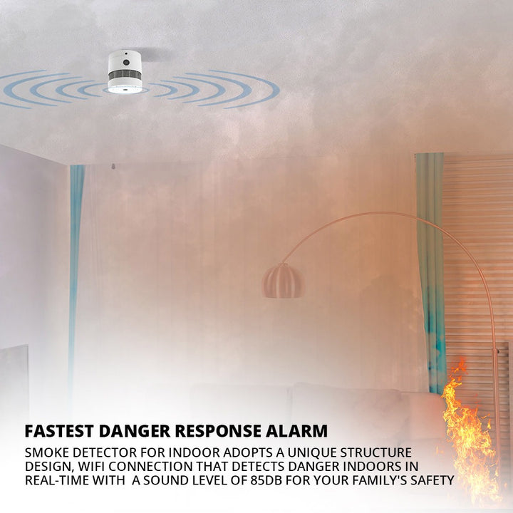 Wi-Fi Smoke Alarm | WBM Smart