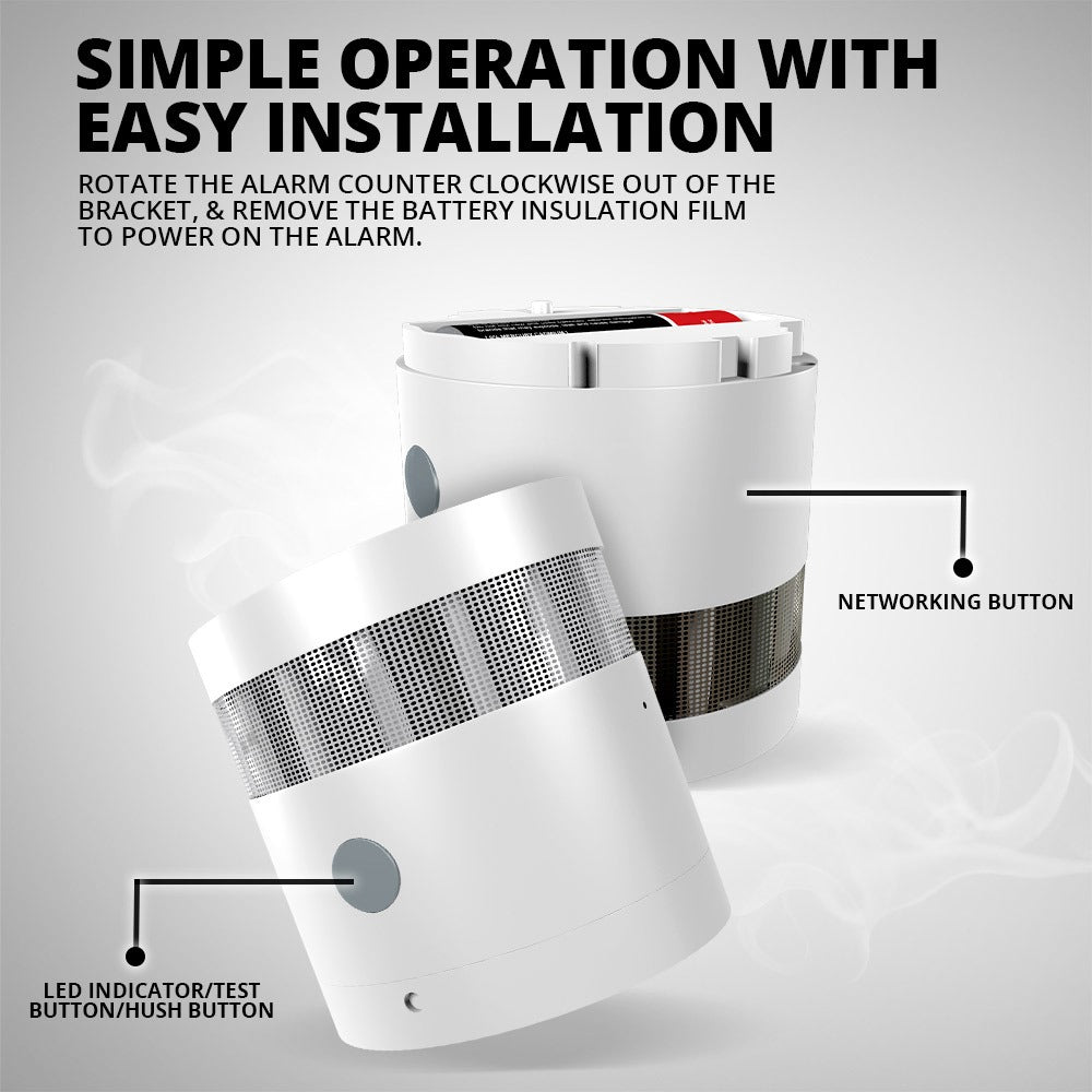 Wi-Fi Smoke Alarm | WBM Smart