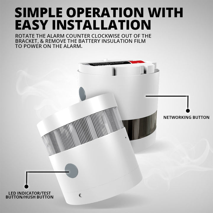 Wi-Fi Smoke Alarm | WBM Smart