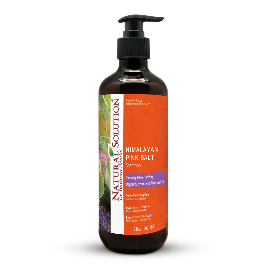 Soothing &amp; Moisturizing Shampoo with Organic Lavender &amp; Marula Oil - 500ml | Natural Solution