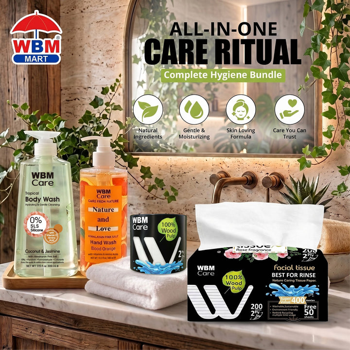 All-In-One Care Ritual – Complete Hygiene Bundle | WBM MART