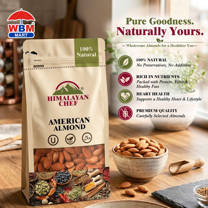 American Almond - 0.2 lbs (100g) | Himalayan Chef