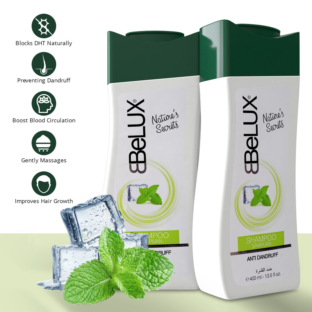 (Pack of 3) Anti Dandruff Shampoo - 400ml | WBM Belux
