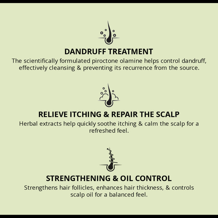 (Pack of 3) Anti Dandruff Shampoo - 400ml | WBM Belux