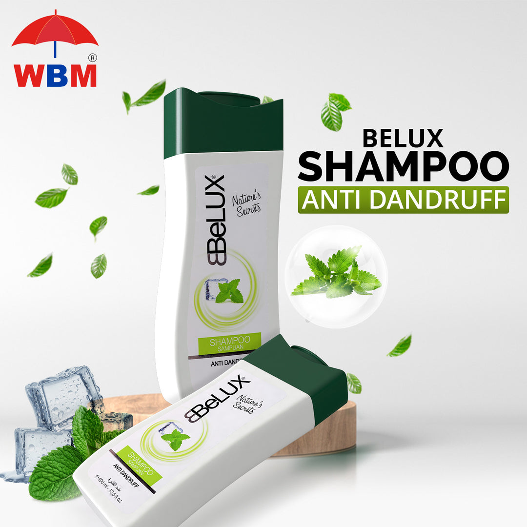 (Pack of 3) Anti Dandruff Shampoo - 400ml | WBM Belux