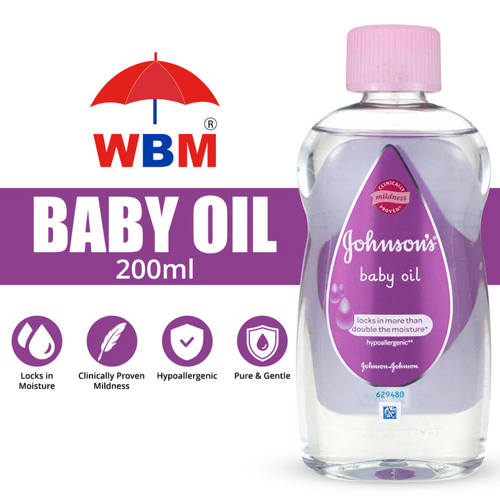 Baby Oil - 200ml | Johnson