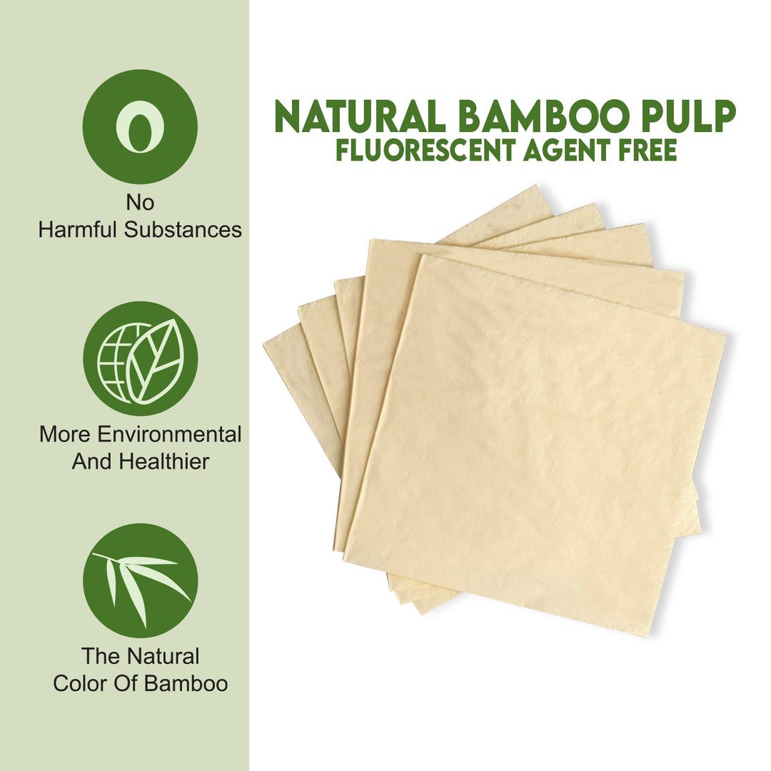 Bamboo Facial Tissues Paper 3 Ply - 150 Sheets | WBM Care