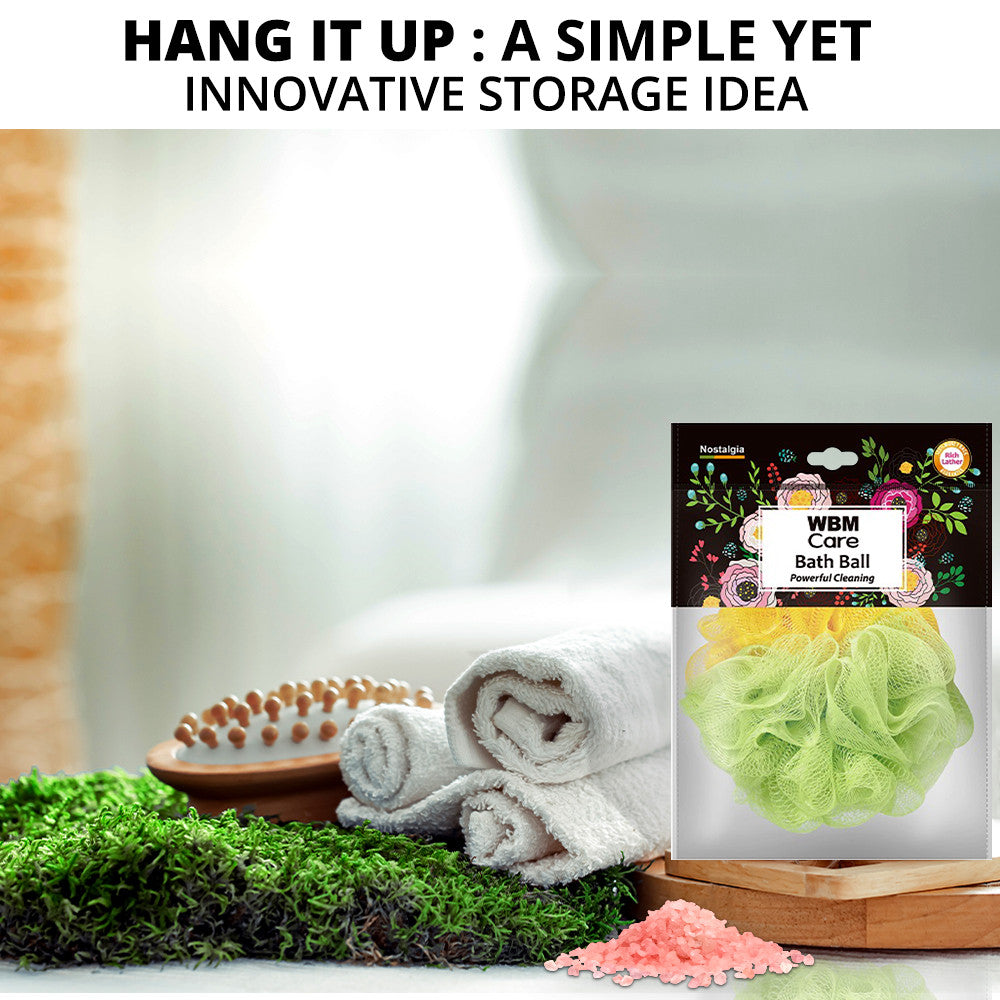 Bath Ball - Green Nostalgia | WBM Care