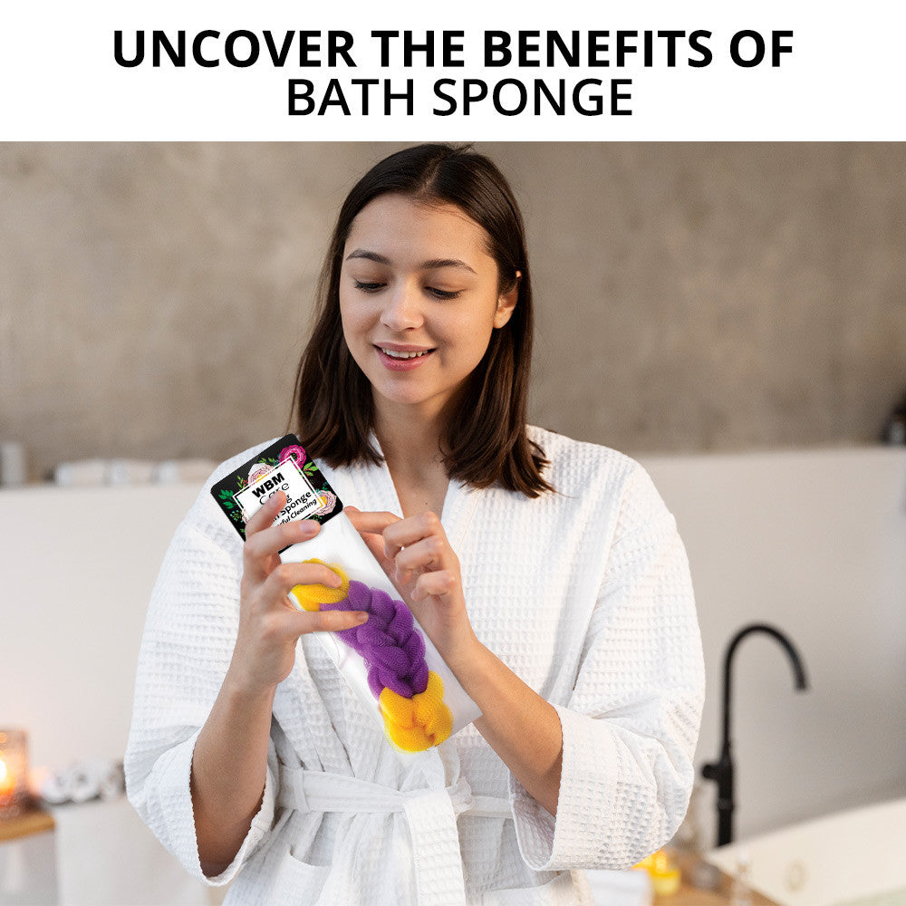 Long Bath Sponge - Manbo | WBM Care