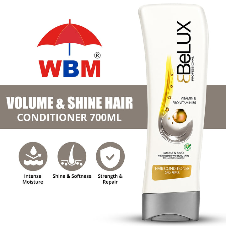 Volume &amp; Shine Hair Conditioner 700ml | Belux