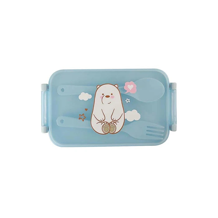 We Bare Bears Ice Bear Collection Bento Box | 470 ml | WBM MART