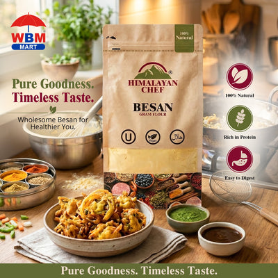 Besan (Gram Flour) - 1.76 lbs (800g) | Himalayan Chef