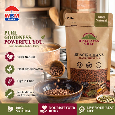 Gluten Free Black Chana VIP - 1 lbs (454g) | Himalayan Chef