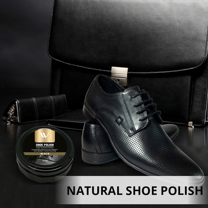 Shoe Polish Black | 50ml - WBM Shoe Care