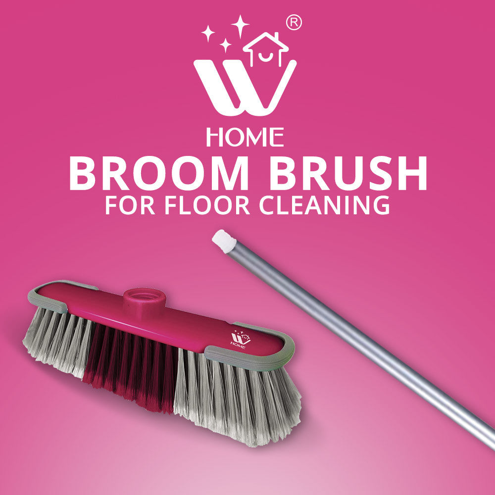 Broom Brush With Stick | WBM Home