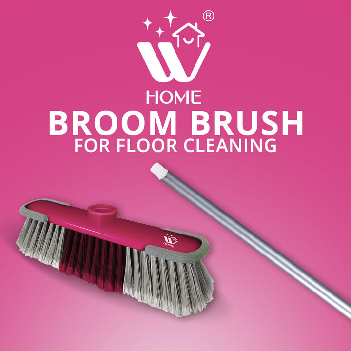 Broom Brush With Stick | WBM Home