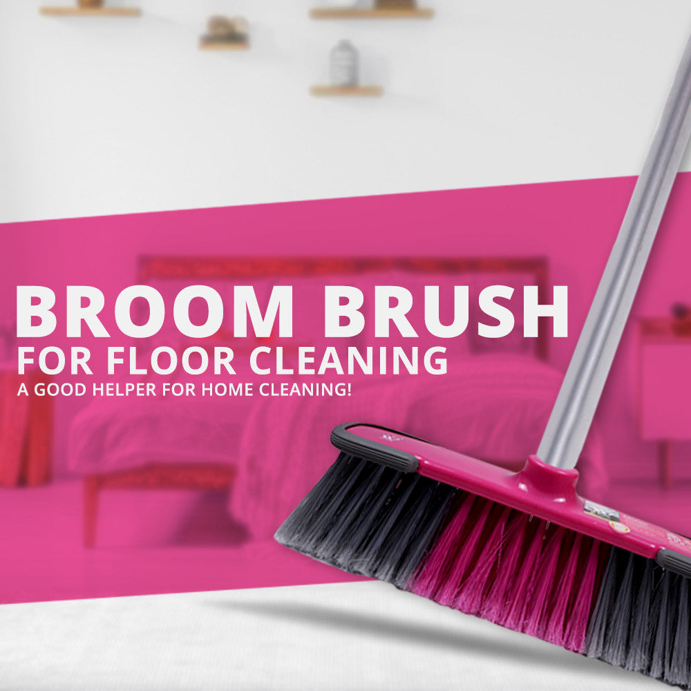 Broom Brush With Stick | WBM Home