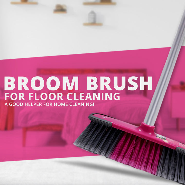 Broom Brush With Stick | WBM Home