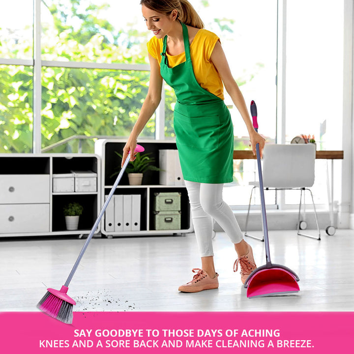 Broom Brush &amp; Dustpan Set | WBM Home