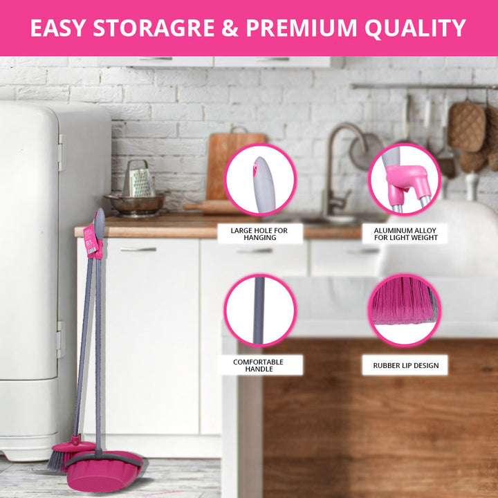 Broom Brush &amp; Dustpan Set | WBM Home