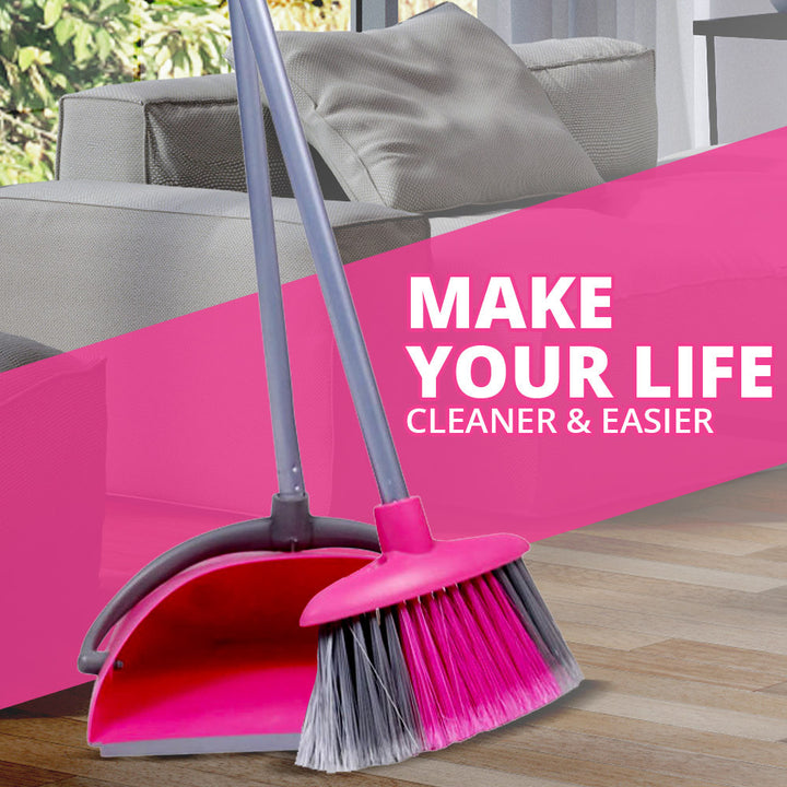 Broom Brush &amp; Dustpan Set | WBM Home