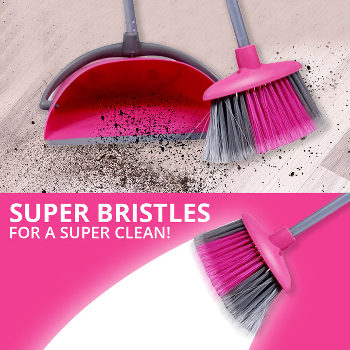 Broom Brush &amp; Dustpan Set | WBM Home