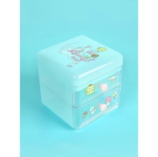 Sanrio Desk Storage Case with Drawers – Organizer Box (Any Available Color)| WBM MART