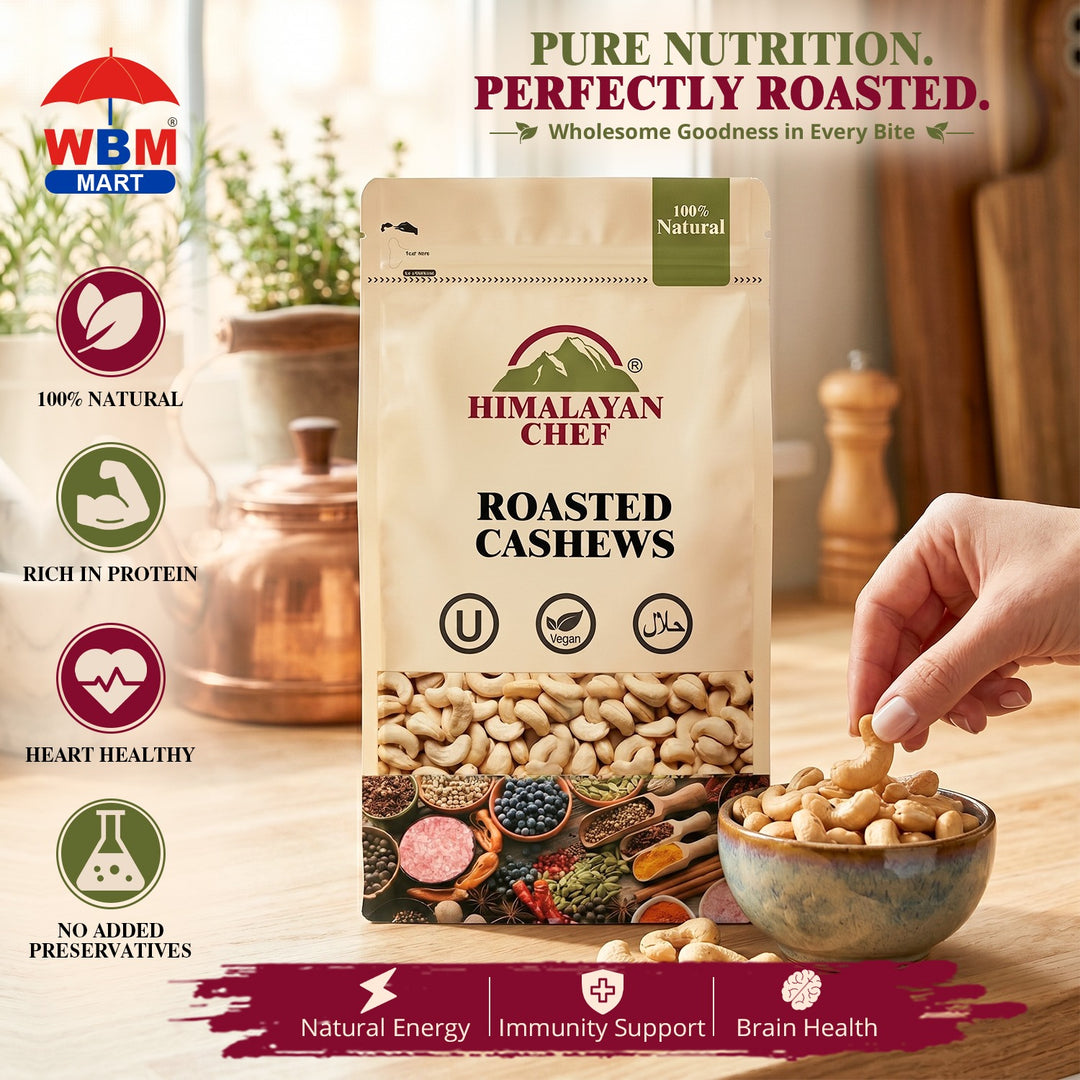 Cashew (Kaju) Roasted - 0.2 lbs (100g) | Himalayan Chef