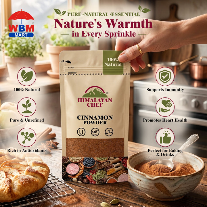 Cinnamon Powder (Darchini) - 0.22 lbs (100g) | Himalayan chef