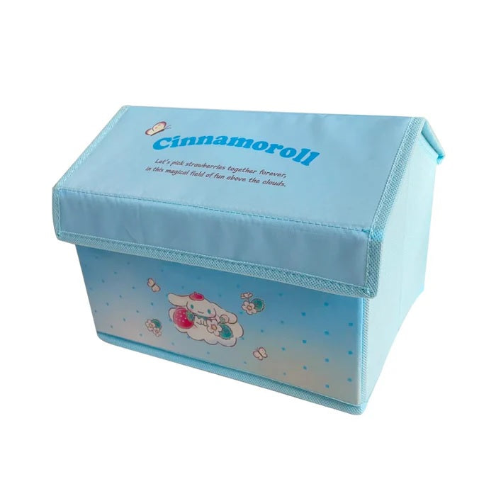 Sanrio Cinnamoroll Strawberry Collection House Storage Box – Cute Organizer Bin | WBM MART
