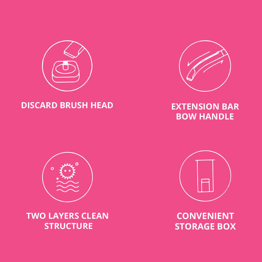 Disposable Toilet Cleaner with 8 refills | WBM Home