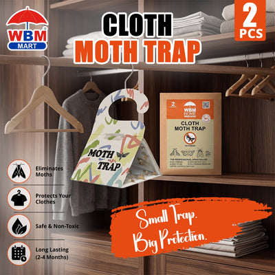 Cloth Moth Trap - 2 Pcs | WBM Home