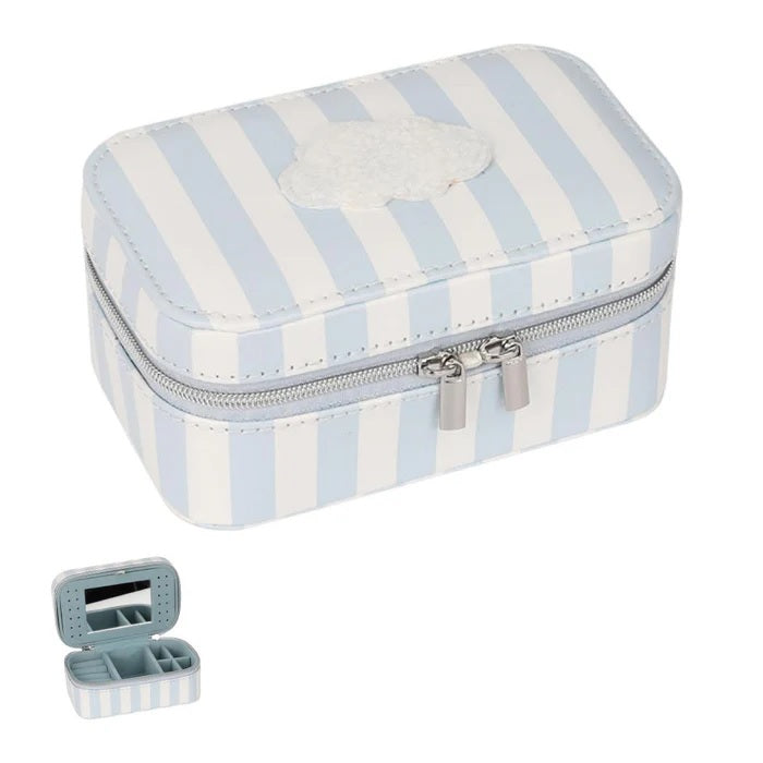 Sweet Dreams Fairy Tale Pillow Jewel Case – Cloud Design Storage Box | WBM MART
