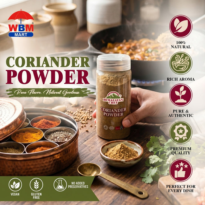 Coriander Powder Plastic Shaker - 0.26 lbs (120g) | Himalayan Chef