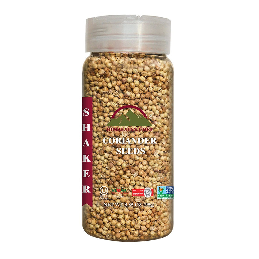 Coriander Seeds Large Plastic Shaker - 95g | Himalayan Chef