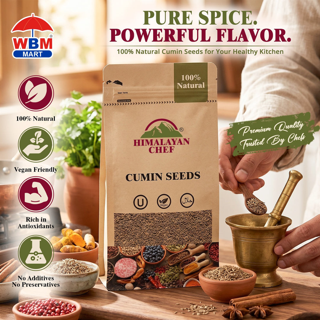 Cumin Seeds - 0.22 lbs (100g) | Himalayan Chef