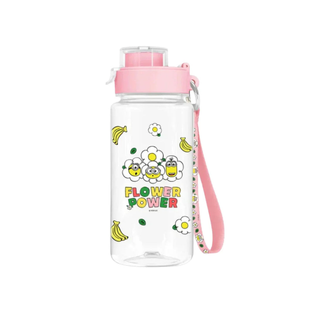 Daisy Minions Collection Plastic Bottle with Strap (640mL)(random color)|WBM MART