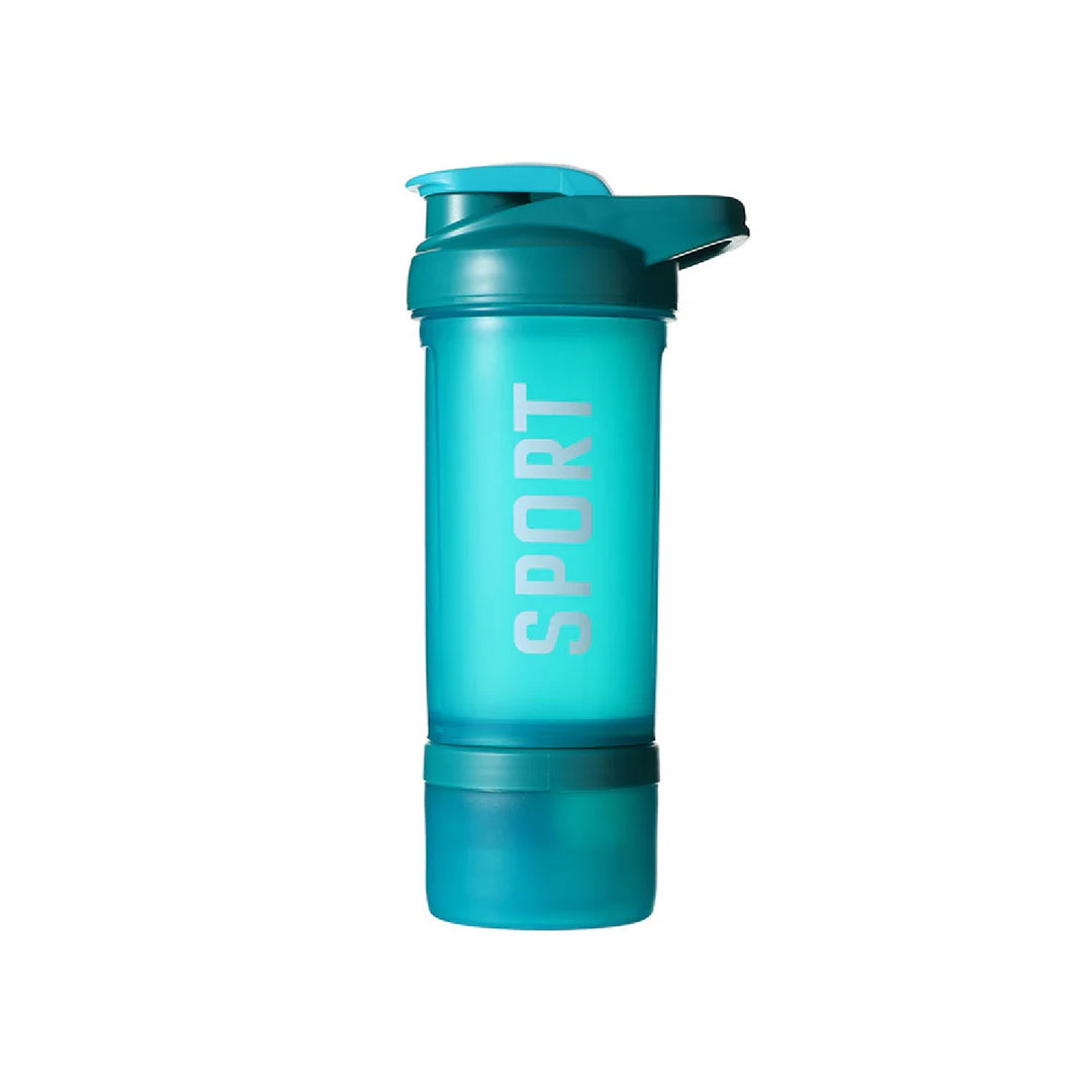 Shaker Bottle for Sports, 650mL (with Storage Box)(random color)| WBM MART