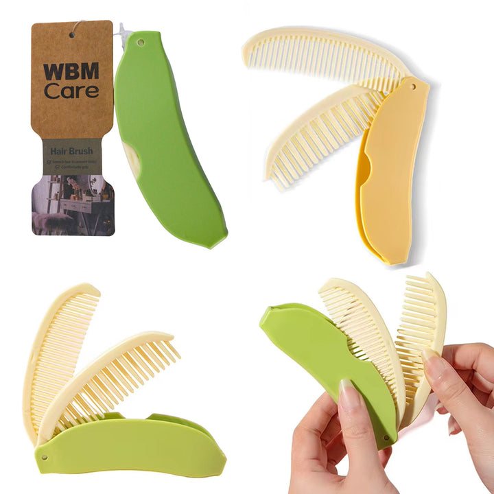 Portable Banana Hair Comb (Any Random Color) | WBM Care