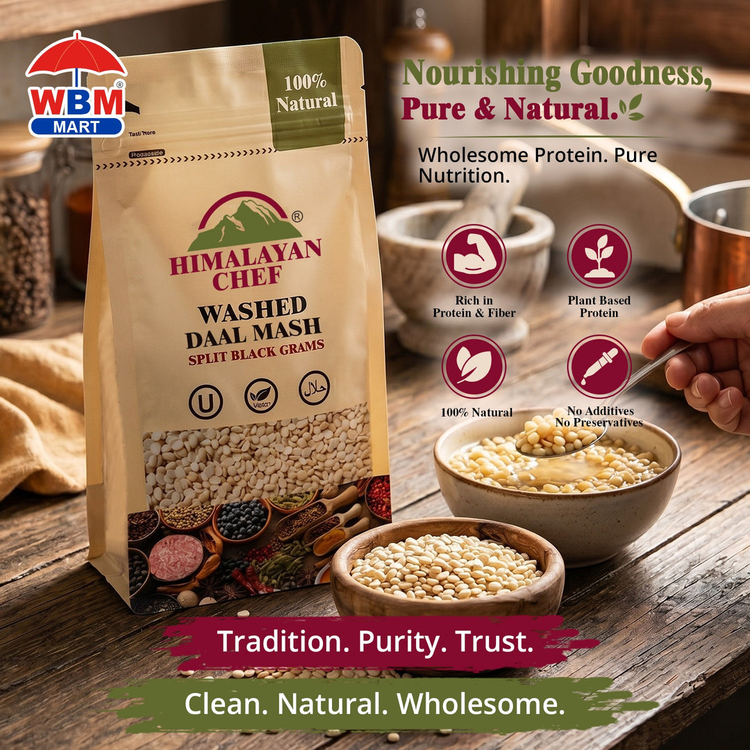 Daal Mash Washed - 2 lbs (908g) | Himalayan Chef