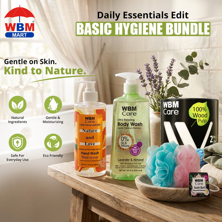 Daily Essentials Edit – Basic Hygiene Bundle | WBM MART