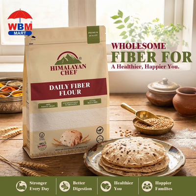 Daily Fiber Multivitamin Flour (Atta) - 20 lbs (9000g) | Himalayan Chef